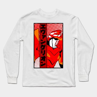 Evangelion eva 02 Long Sleeve T-Shirt